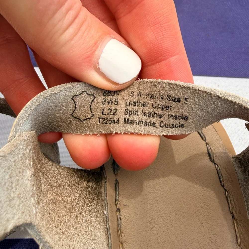 Girls white Saltwater Sandals
